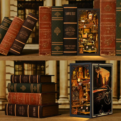 Realm of Machinery DIY Book Nook Kit – Inventor's Archive