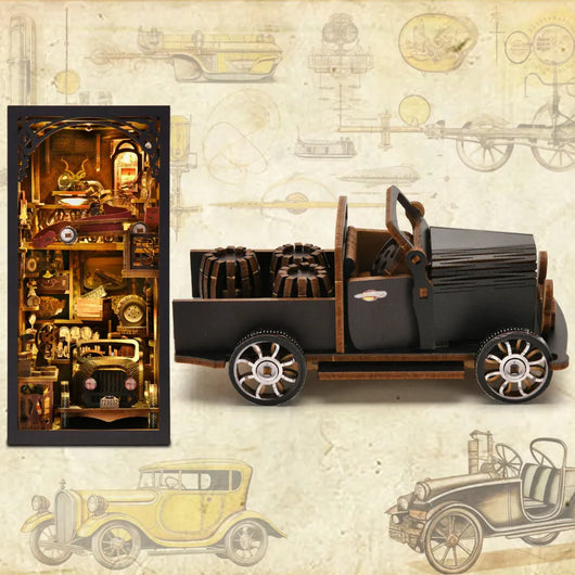 Realm of Machinery DIY Book Nook Kit – Inventor's Archive