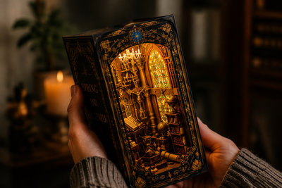 Church of God DIY Book Nook Kit – God's Chapel Edition