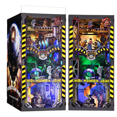 Realm of Cosmic Haven DIY Book Nook Kit – Interstellar Travel