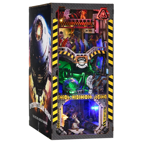 Realm of Cosmic Haven DIY Book Nook Kit – Interstellar Travel