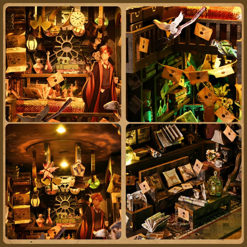 Realm of Magic DIY Book Nook Kit - Arcane Archive