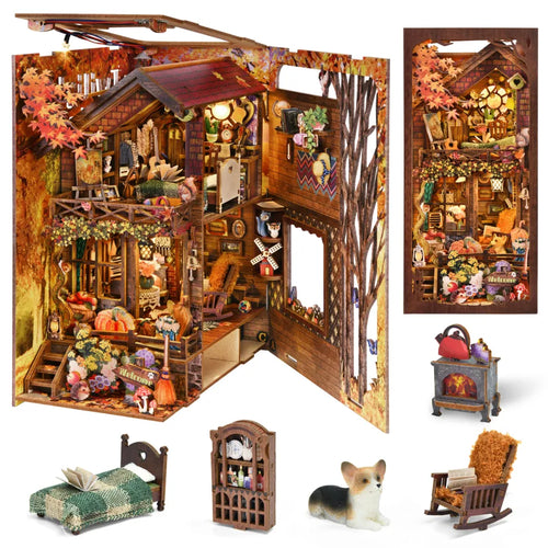 Realm of Twilight DIY Book Nook Kit – Cottage of Dusk