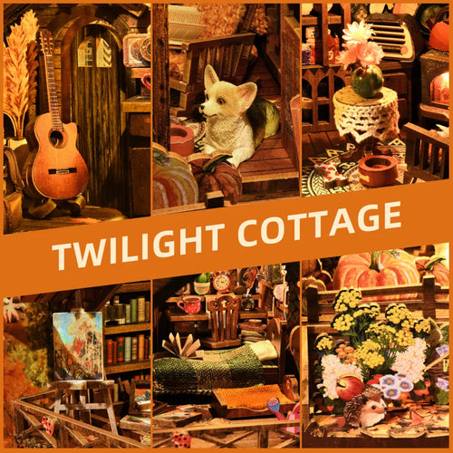 Realm of Twilight DIY Book Nook Kit – Cottage of Dusk