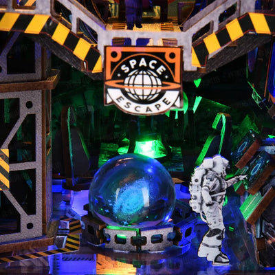 Realm of Cosmic Haven DIY Book Nook Kit – Interstellar Travel