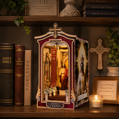 Lamb of God DIY Book Nook Kit – Jesus Saves