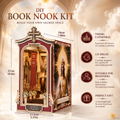 Lamb of God DIY Book Nook Kit – Jesus Saves