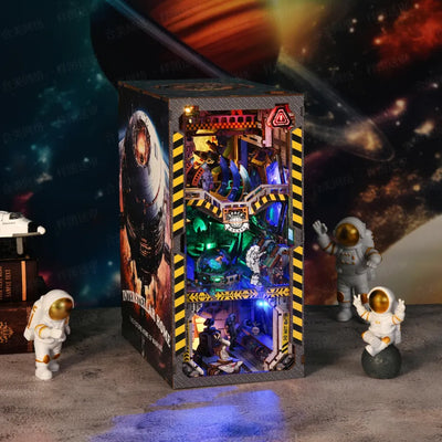 Realm of Cosmic Haven DIY Book Nook Kit – Interstellar Travel
