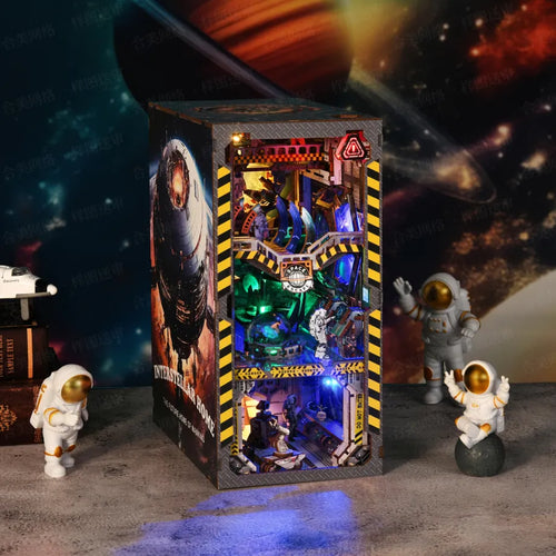 Realm of Cosmic Haven DIY Book Nook Kit – Interstellar Travel