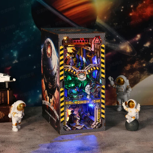 Realm of Cosmic Haven DIY Book Nook Kit – Interstellar Travel