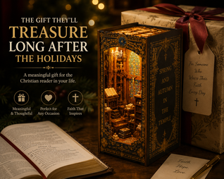 Church of God DIY Book Nook Kit – God's Chapel Edition