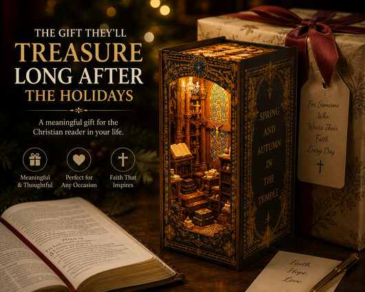 Church of God DIY Book Nook Kit – God's Chapel Edition
