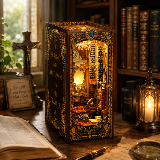 Church of God DIY Book Nook Kit – God's Chapel Edition