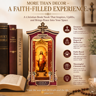 Lamb of God DIY Book Nook Kit – Jesus Saves