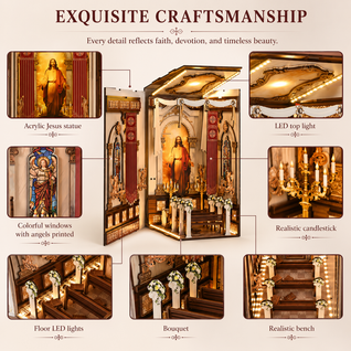 Lamb of God DIY Book Nook Kit – Jesus Saves