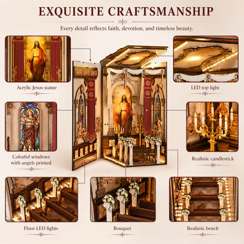 Lamb of God DIY Book Nook Kit – Jesus Saves